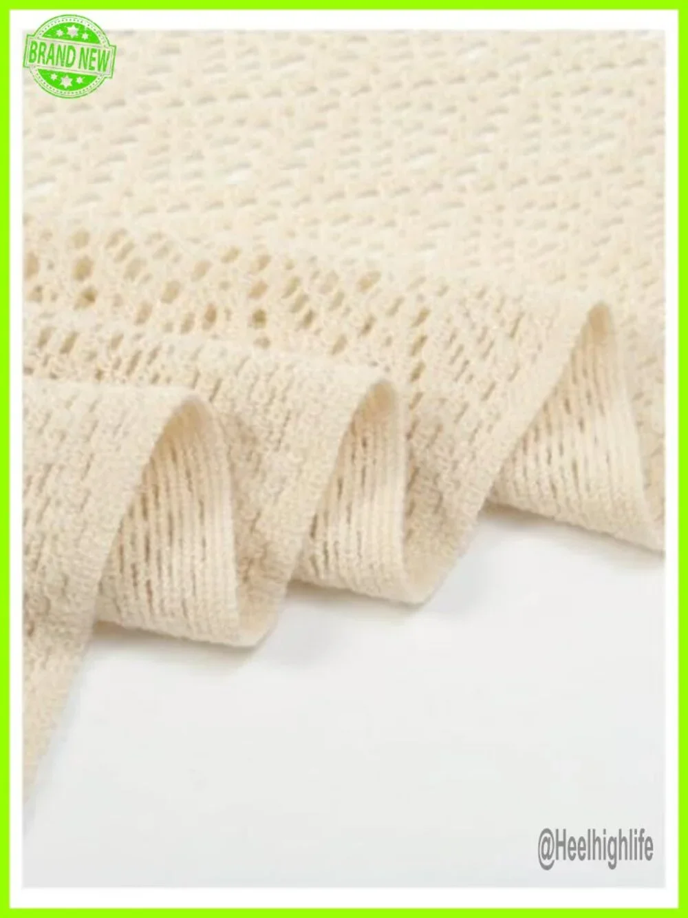 Crochet Hollow Out Poncho Fringe Shrug Lightweight Wrap Cardigan Scarf